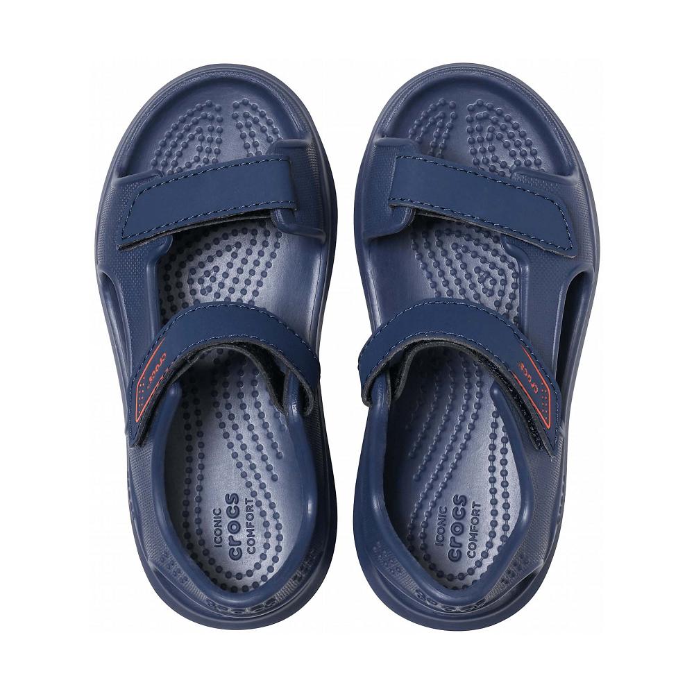 Navy Girls' Crocs Swiftwater™ Expedition Sandals | NZ 1609VRWD
